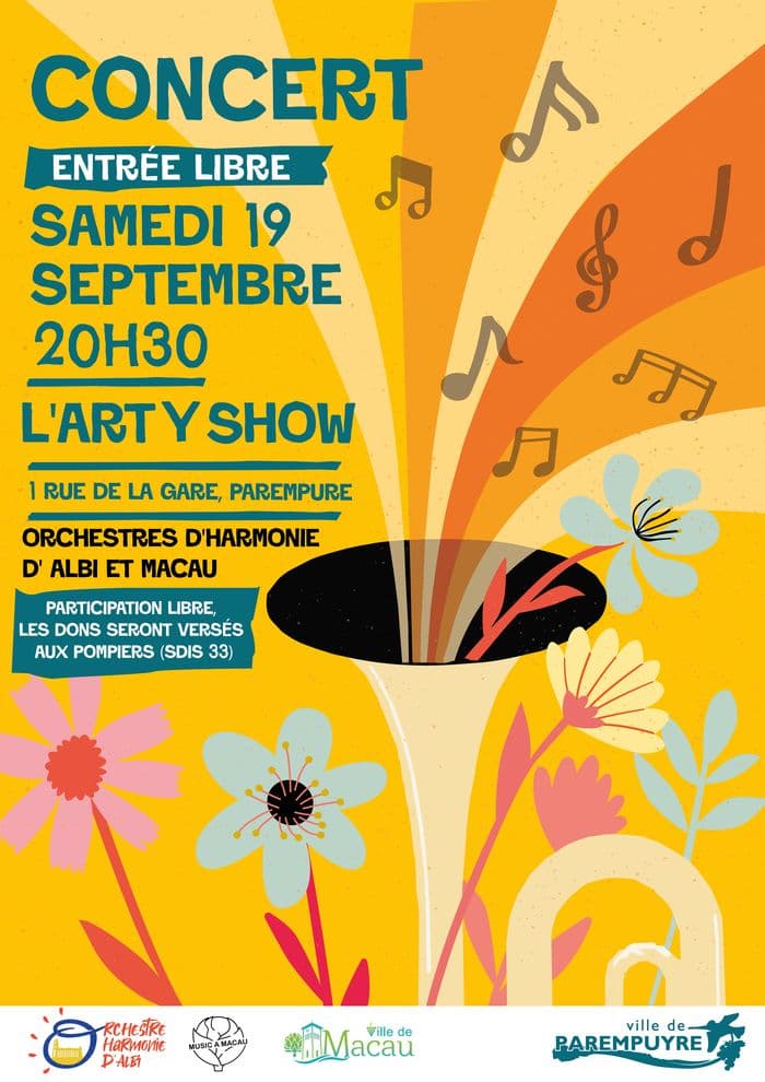 🎶 CONCERT EXCEPTIONNEL À PAREMPUYRE ! 🎶 · photo 1