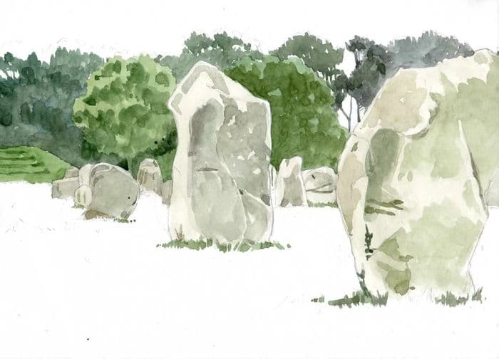 Grave ton menhir ! Encre, couleurs et Préhistoire · photo 1