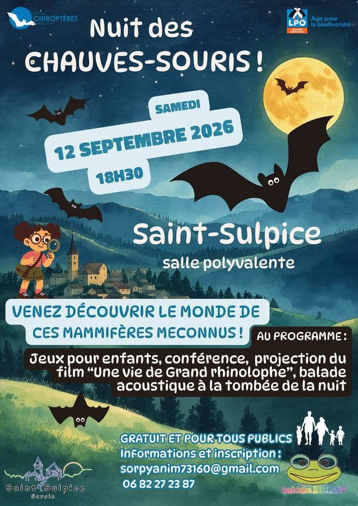 Nuits des Chauves-souris à Saint-Sulpice (Savoie) · photo 1