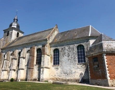Église Saint-Martin à Vitz sur Authie · photo 1