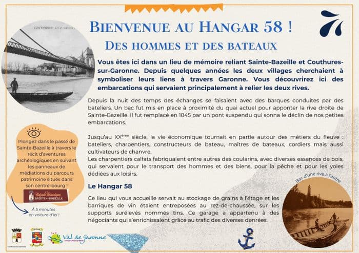 Visite commentée du Hangar 58 · photo 1