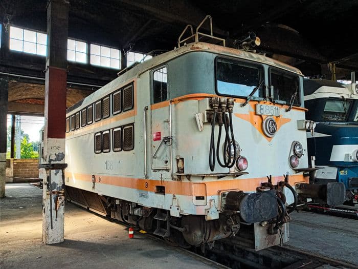 Exposition de la locomotive électrique BB-88511 · photo 1