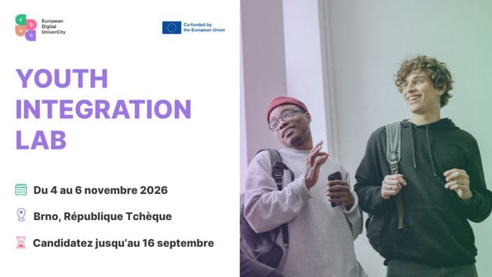 Participez à la 6ᵉ édition du Youth Integration Lab en République tchèque avec l’Université européenne EDUC · photo 1