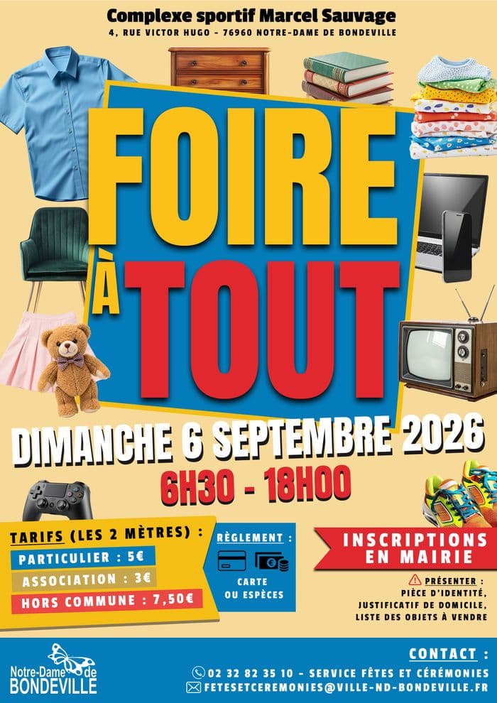 Foire à tout de Notre-Dame de Bondeville · photo 1