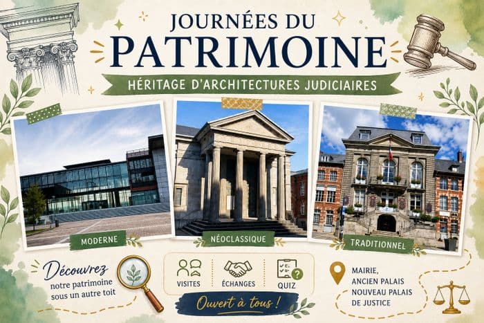 Journées du patrimoine - Tribunal judiciaire d'Avesnes-sur-Helpe · photo 1