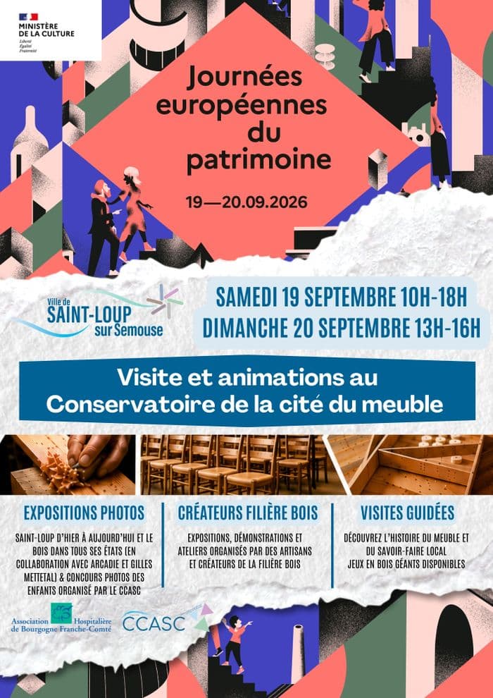Journées Européennes du Patrimoine 2026 au Conservatoire de la cité du meuble · photo 1