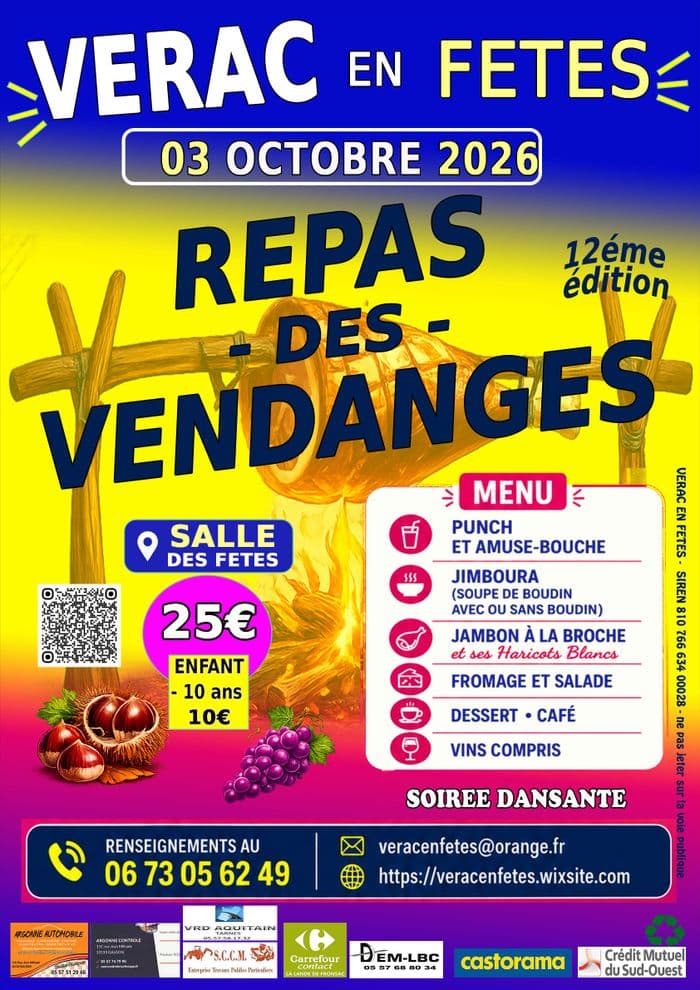 REPAS DES VENDANGES 12éme édition · photo 1