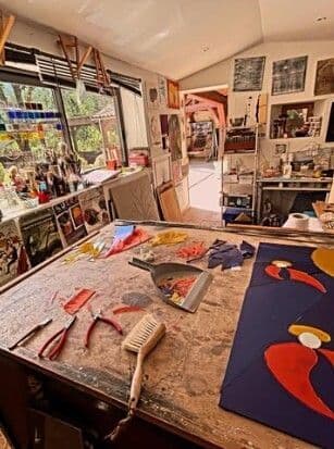 A la découverte du vitrail traditionnel et de la peinture sur verre · photo 1