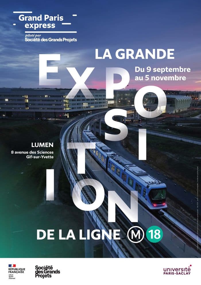 La grande exposition de la ligne 18 au Lumen · photo 1