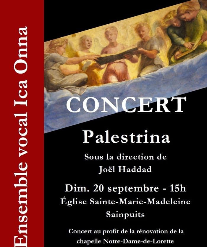 Concert Palestrina au profit de la restauration de Notre-Dame de Lorette · photo 1
