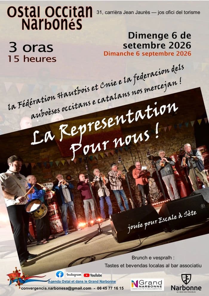 Les Hautbois remercient l'Ostal Occitan Narbonés · photo 1