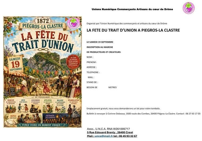 fête du trait d'union entre nos deux hameaux piégros et La clastre · photo 1