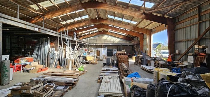 Ouverture hebdomadaire de la ressourcerie de matériaux de construction · photo 1