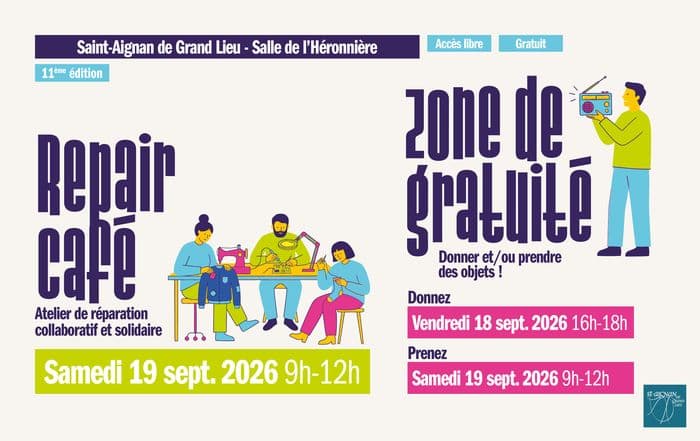 Repair café + zone de gratuité · photo 1