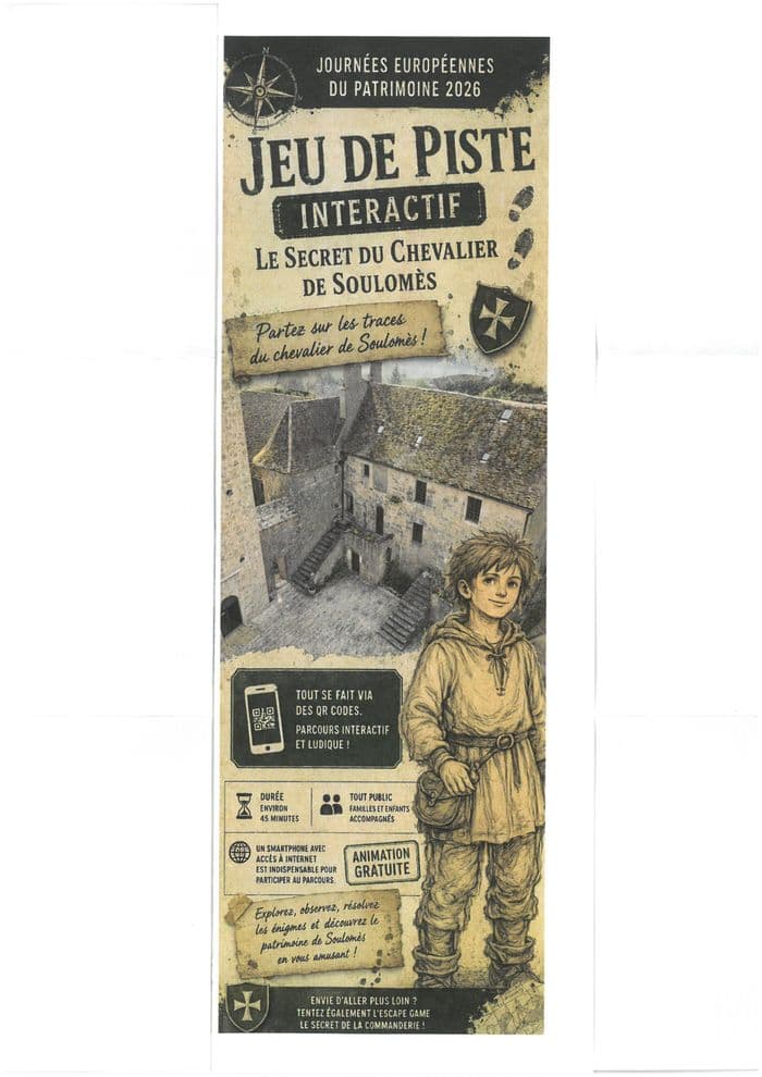 Partez sur les traces du Chevalier de Soulomès ! Jeu de piste interactif · photo 1