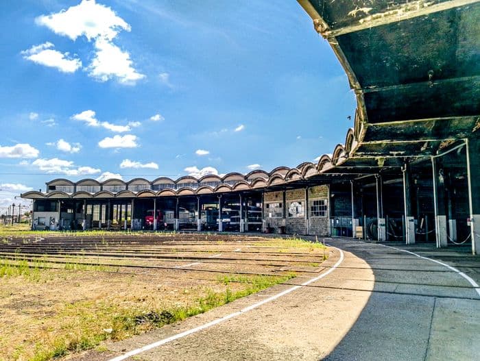 Visite libre des abords de la rotonde de la gare de Laroche-Migennes · photo 1