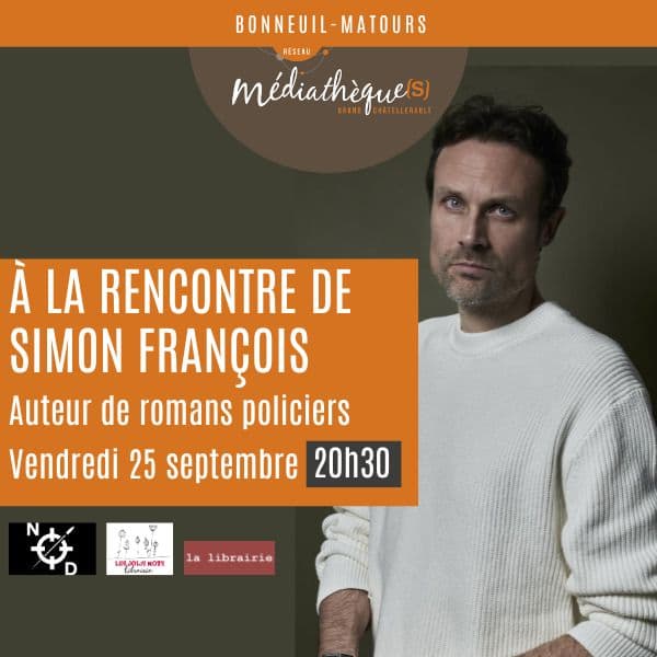À la rencontre de Simon François, auteur de romans policiers · photo 1
