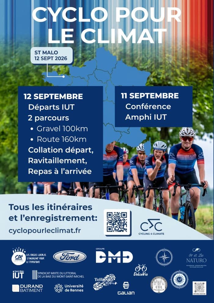 Cyclo pour le climat Saint-Malo 2026 · photo 1