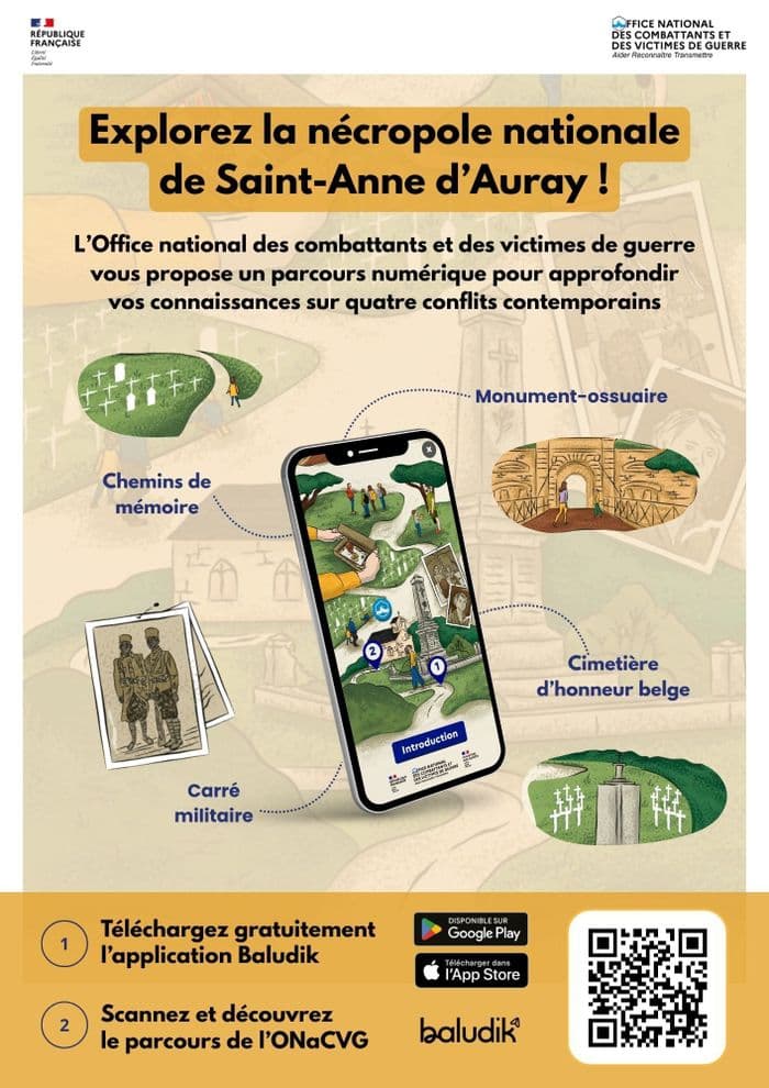 Parcours Baludik : À la découverte de la nécropole nationale de Sainte-Anne d’Auray · photo 1