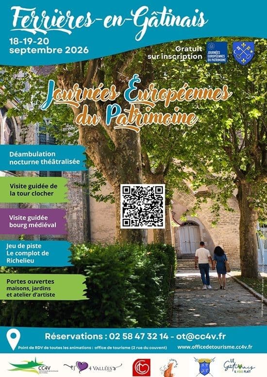 Journées Européennes du Patrimoine : animations à Ferrières-en-Gâtinais · photo 1