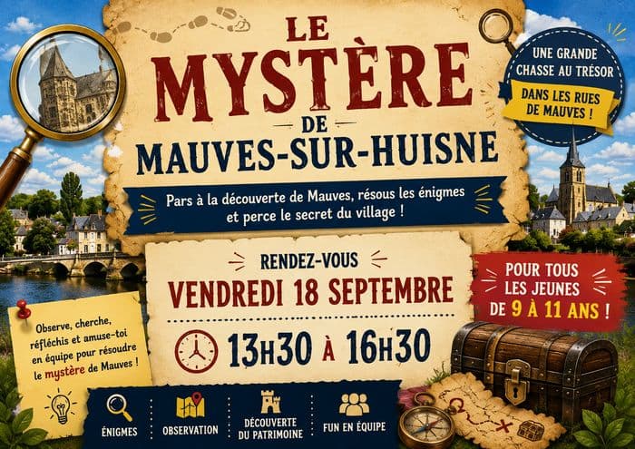Levez les yeux ! Le mystère de Mauves-sur-Huisne · photo 1