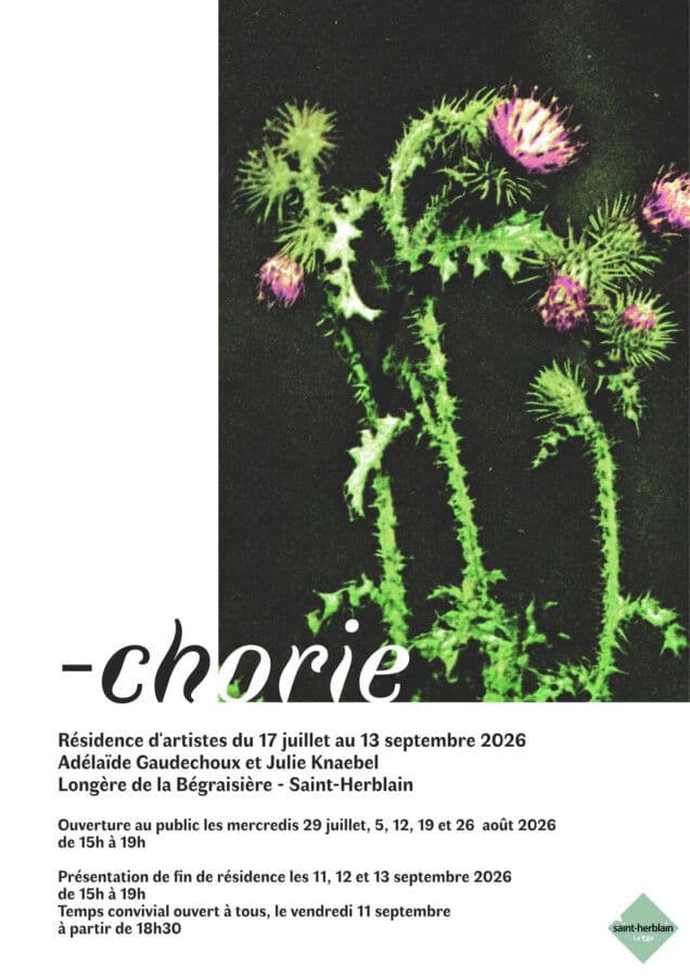 Résidence d’artistes : Julie Knabel et Adélaïde Gaudéchoux · photo 1
