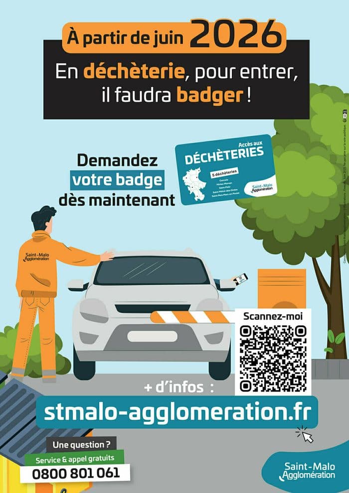 Accès en déchèterie : demandez votre badge · photo 1
