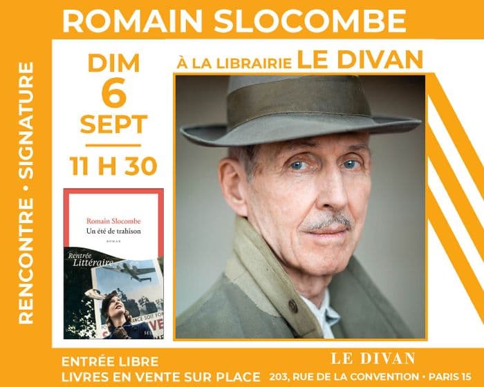 Romain Slocombe présente « Un été de trahison » · photo 1