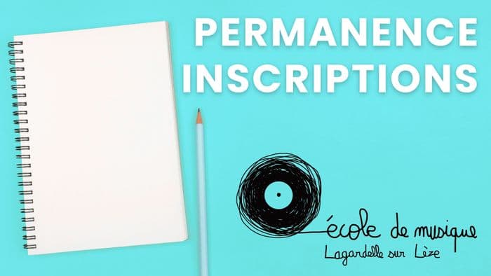 Permanence : Inscriptions à l'École de Musique · photo 1