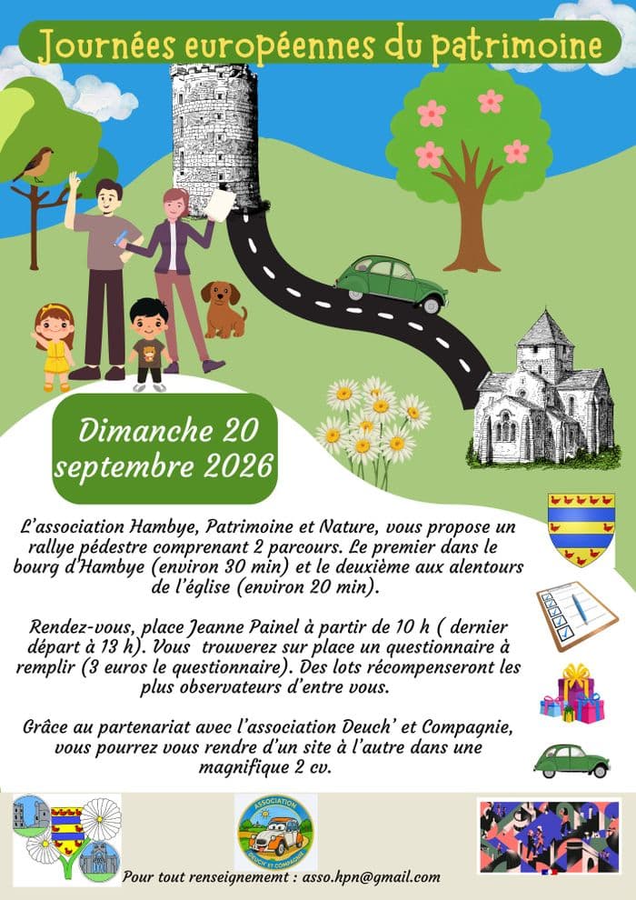 Circuit : rallye pédestre, découverte du patrimoine local de manière ludique et pédagogique · photo 1