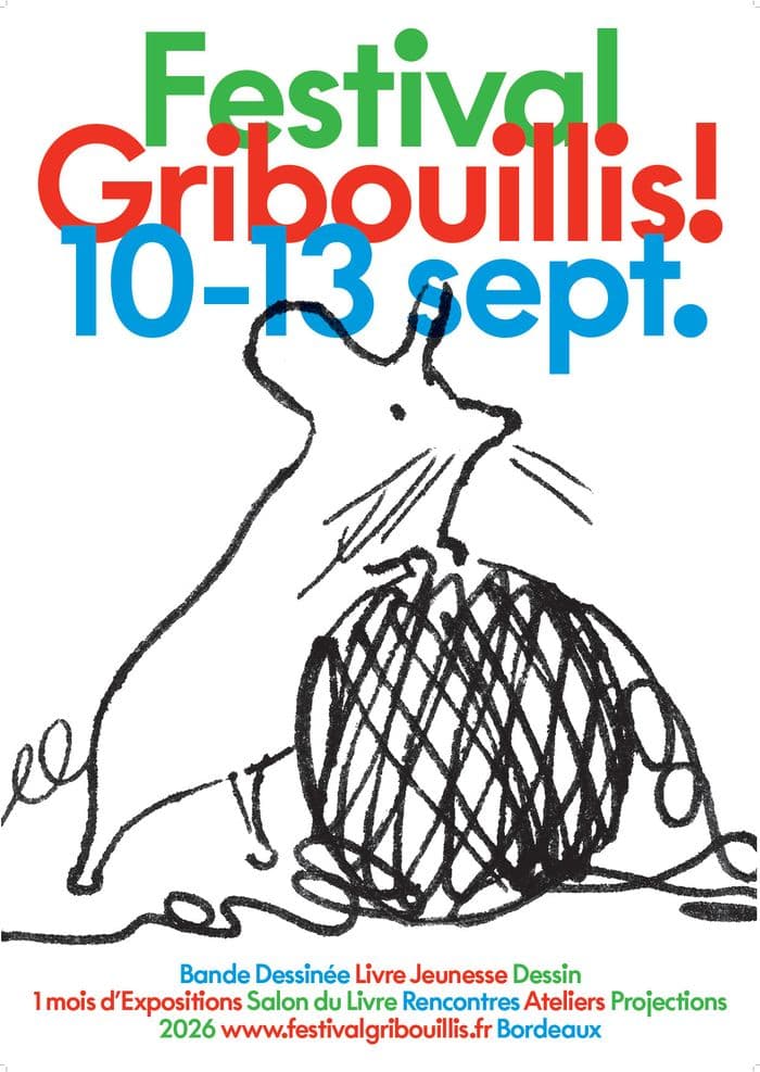 Festival Gribouillis ! 6e édition - du 10 au 13 septembre 2026 · photo 1