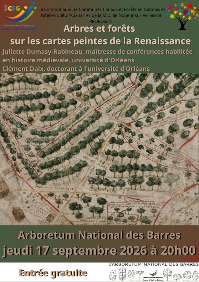 Conférence : Arbres et forêts sur les cartes peintes de la Renaissance · photo 1