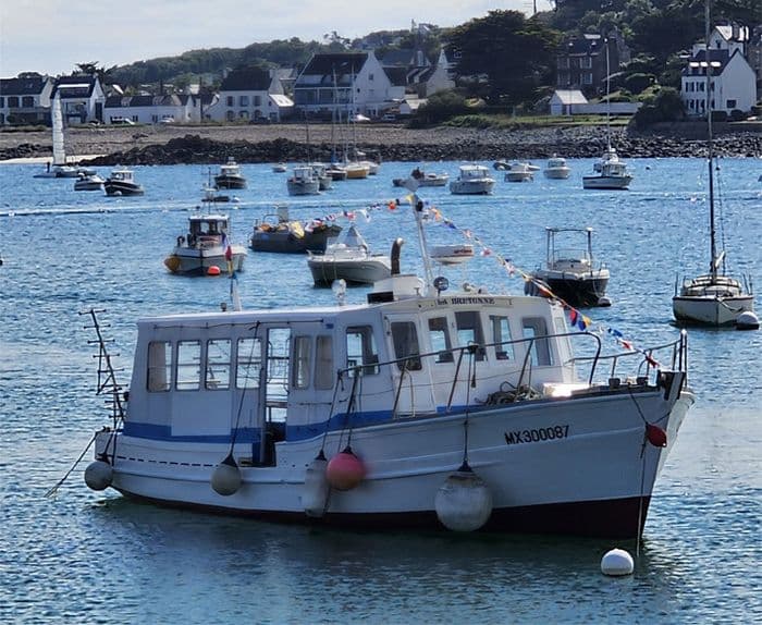 Balades en mer sur la Bretonne, ancienne vedette à passagers de l'île de Batz · photo 1