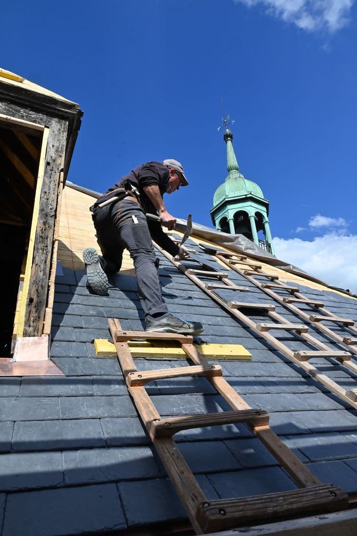 Visite du chantier de l'hôtel de ville · photo 1