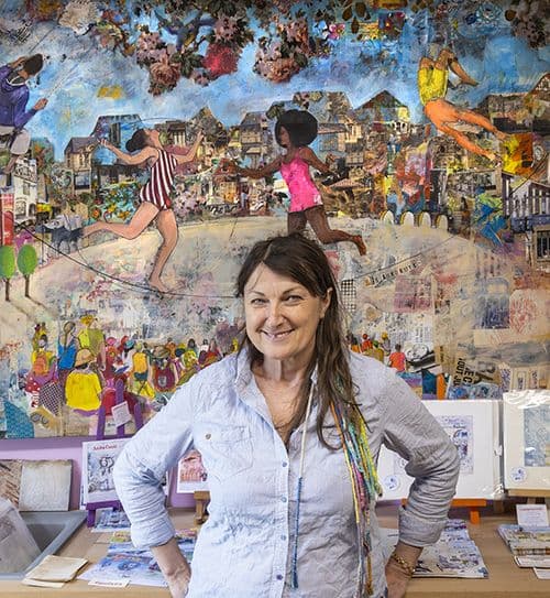 Visite commentée de l'atelier d'artiste de Marie-Laure Drillet · photo 1