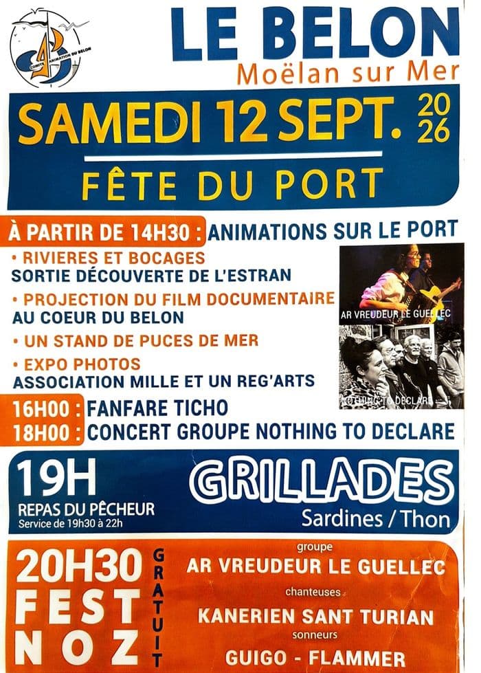 Fête du port du Bélon · photo 1
