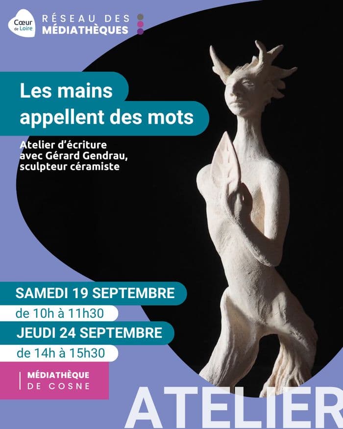 Atelier d'écriture "Les mains appellent des mots" · photo 1