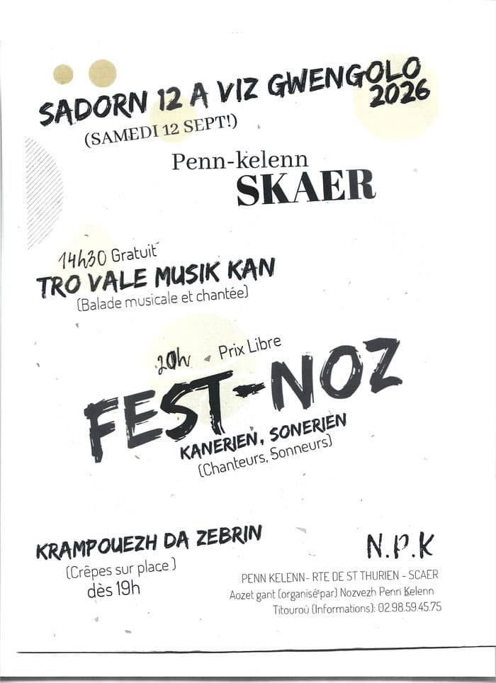 Fest Noz et balade musicale et chantée · photo 1