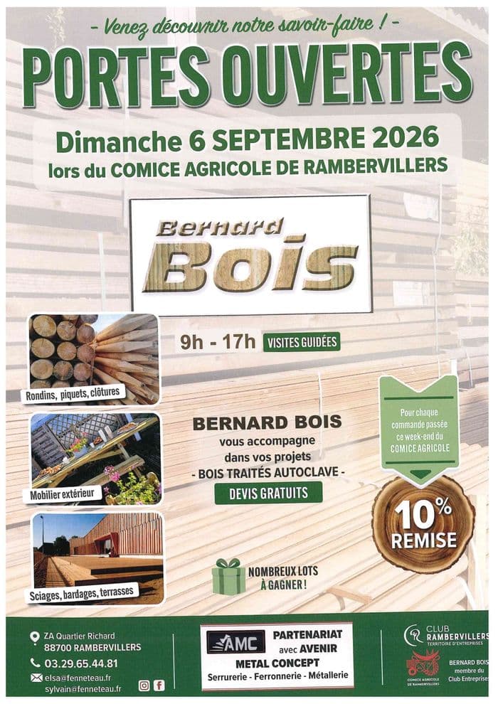 Portes ouvertes Bernard Bois · photo 1