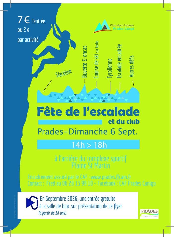 Fête de l'Escalade et du club CAF Prades · photo 1