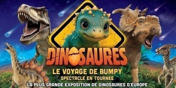 Dinosaures: Le voyage de Bumpy®, l'exposition-spectacle à Villefranche sur Saône - Tour 2026 · photo 1