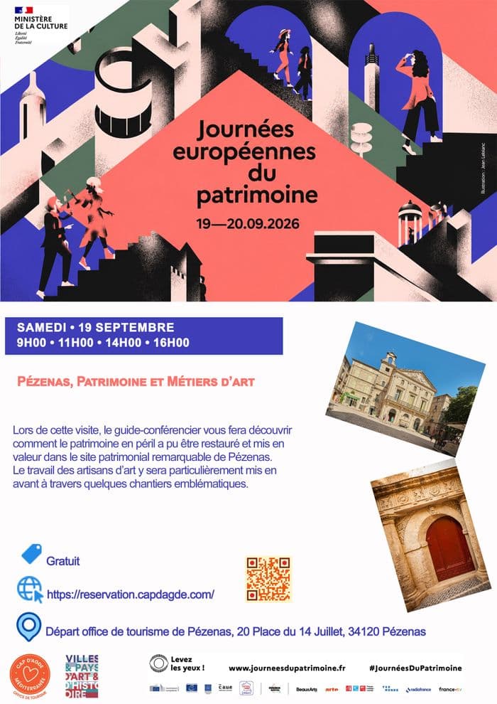 Visite samedi : Pézenas, patrimoine et Métiers d’art · photo 1
