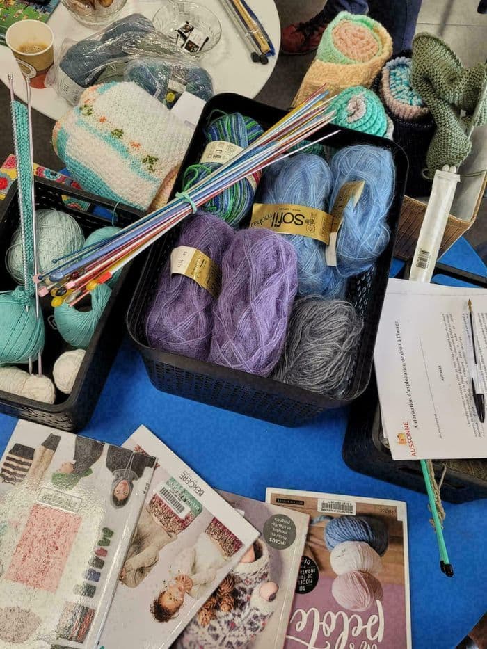 CAFÉ PAPOTE : Tricot et Crochet · photo 1