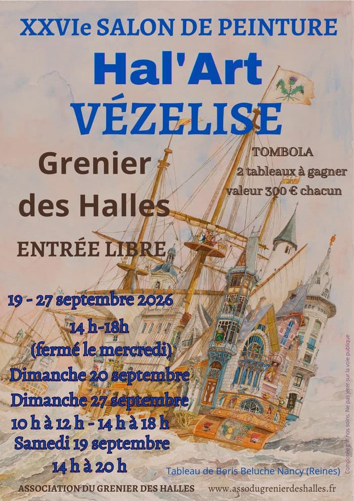 XXVIe salon Hal'Art au Grenier des Halles · photo 1