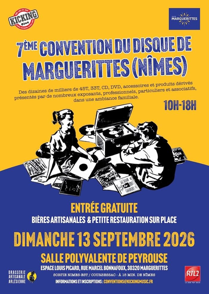 7° 𝗖𝗼𝗻𝘃𝗲𝗻𝘁𝗶𝗼𝗻 𝗱𝘂 𝗗𝗶𝘀𝗾𝘂𝗲 𝗱𝗲 Nîmes-𝗠𝗮𝗿𝗴𝘂𝗲𝗿𝗶𝘁𝘁𝗲𝘀 · photo 1