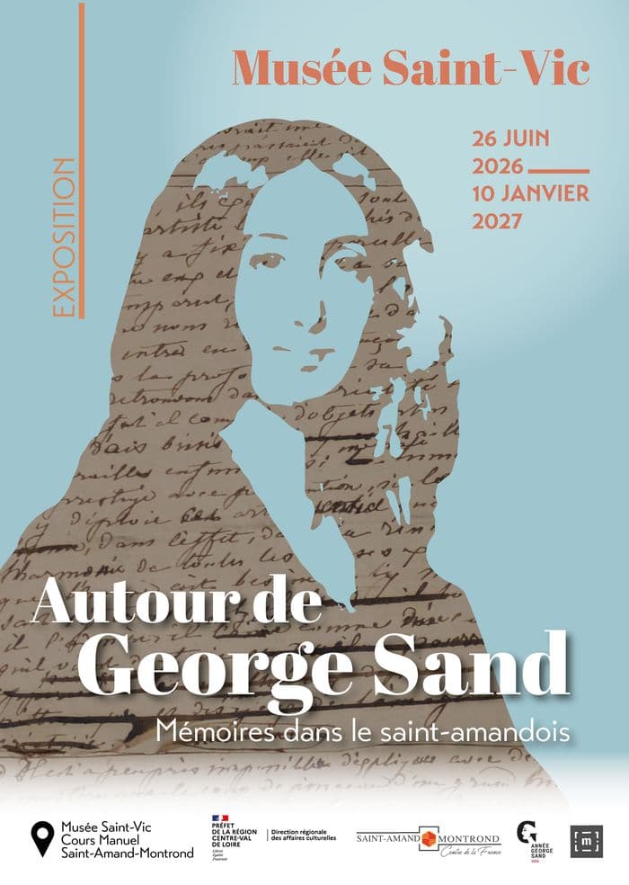 Visite guidée de l'exposition "Autour de George Sand, mémoires dans le Saint-Amandois" · photo 1