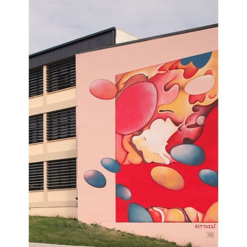Fresque murale signée Guillaume Bottazzi · photo 1