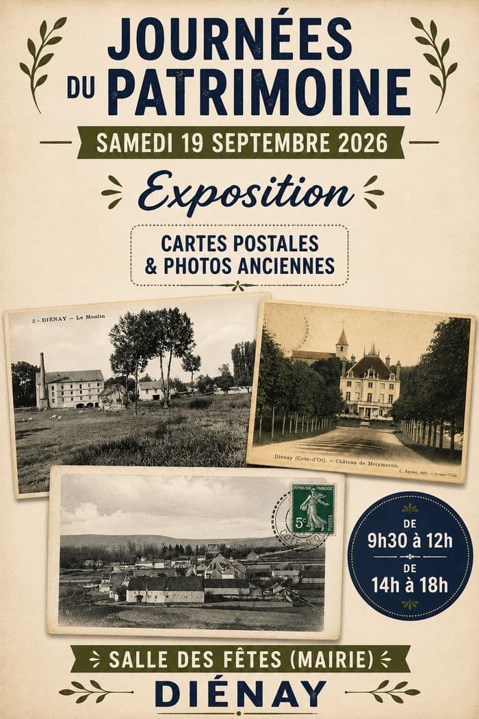Exposition des Cartes Postales anciennes de Diénay · photo 1