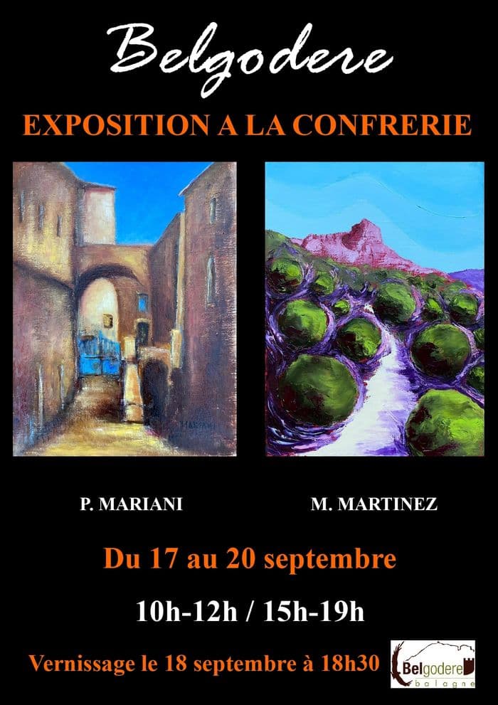 VERNISSAGE ET Exposition des artistes Paul Mariani et Maurice Martinez 18 septembre à 18h30 (du 17 au 20/09) · photo 1