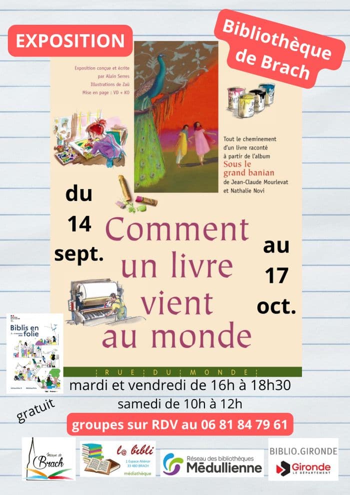 EXPOSITION - Comment un livre vient au monde · photo 1